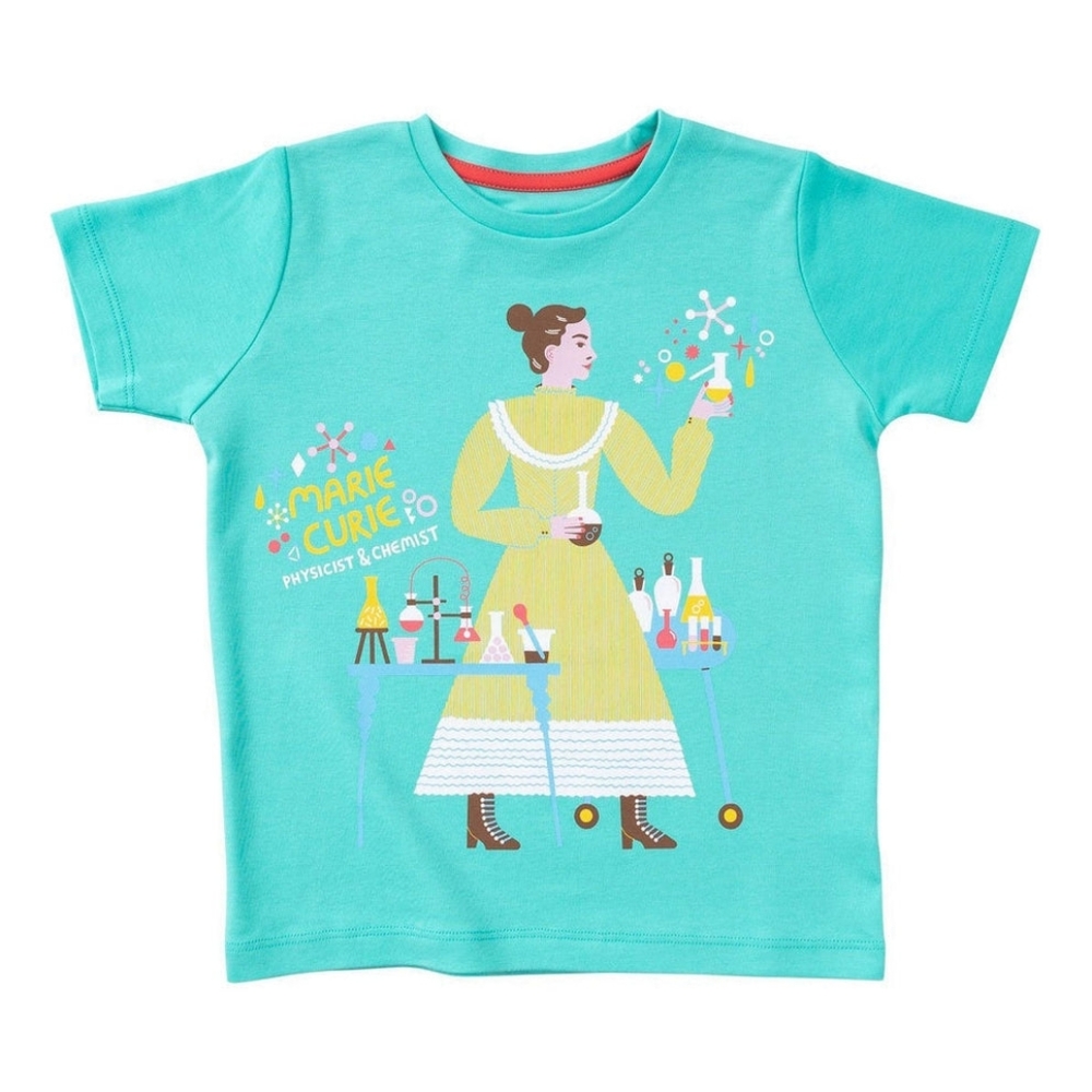 Marie Curie Short Sleeve Trailblazer Tee